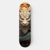 Chinese draak persoonlijk skateboard (Voorkant)
