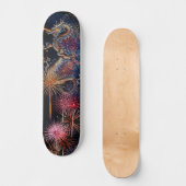 Chinese Draak Persoonlijk Skateboard (Voorkant)