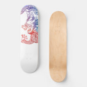 Chinese draak persoonlijk skateboard (Voorkant)