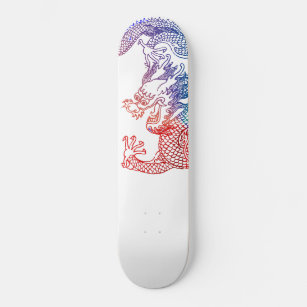 Chinese draak persoonlijk skateboard