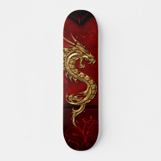 Chinese draak persoonlijk skateboard (Voorkant)