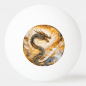 Chinese draak pingpongbal (Voorkant)