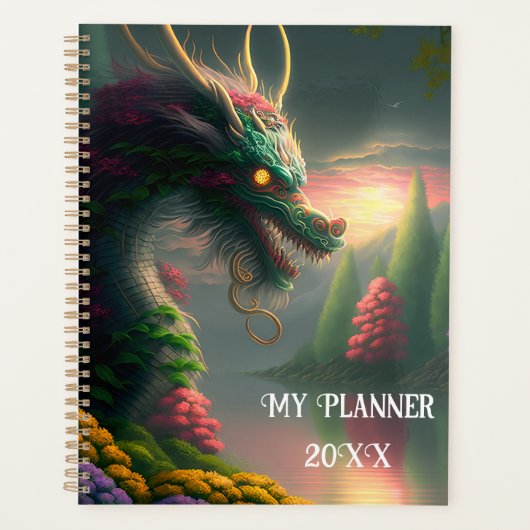Chinese draak planner (Voorkant)