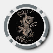 Chinese draak poker chips (Achterkant)
