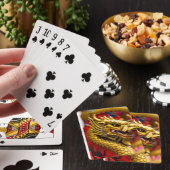 Chinese Draak Pokerkaarten (Insitu)