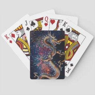 Chinese Draak Pokerkaarten