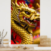 Chinese Draak Poster (Keuken)