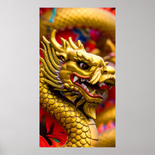 Chinese Draak Poster