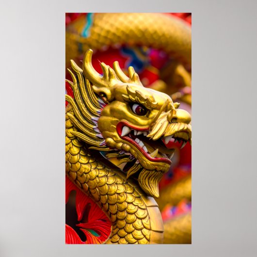 Chinese Draak Poster (Voorkant)