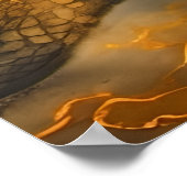 Chinese draak poster (Hoek)