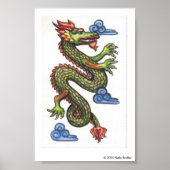 Chinese draak poster (Voorkant)