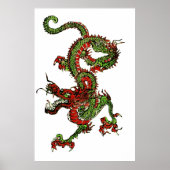 Chinese draak poster (Voorkant)