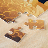 Chinese draak puzzel  (Zijkant)