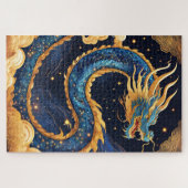 Chinese draak puzzel  (Horizontaal)