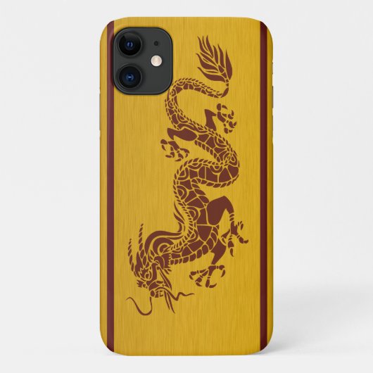 Chinese draak, rode draak, Fantasy, mythologie Case-Mate iPhone Case (Achterkant)