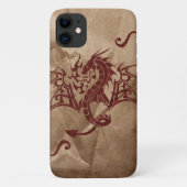 Chinese draak, rode draak, Fantasy, mythologie Case-Mate iPhone Case (Achterkant)