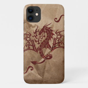 Chinese draak, rode draak, Fantasy, mythologie iPhone 11 Hoesje