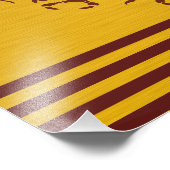 Chinese draak, rode draak, Fantasy, mythologie Foto Afdruk (Hoek)