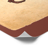 Chinese draak, rode draak, Fantasy, mythologie Poster (Hoek)