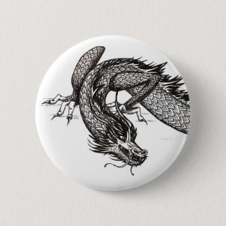 Chinese draak |  ronde button 5,7 cm