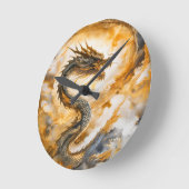 Chinese draak ronde klok (Hoek)
