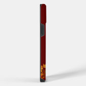 Chinese Draak rood en goud ontwerp iPhone Hoesje (Rechterkant)