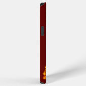 Chinese Draak rood en goud ontwerp iPhone Hoesje (Rechterkant)