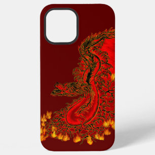 Chinese Draak rood en goud ontwerp iPhone 12 Pro Max Hoesje