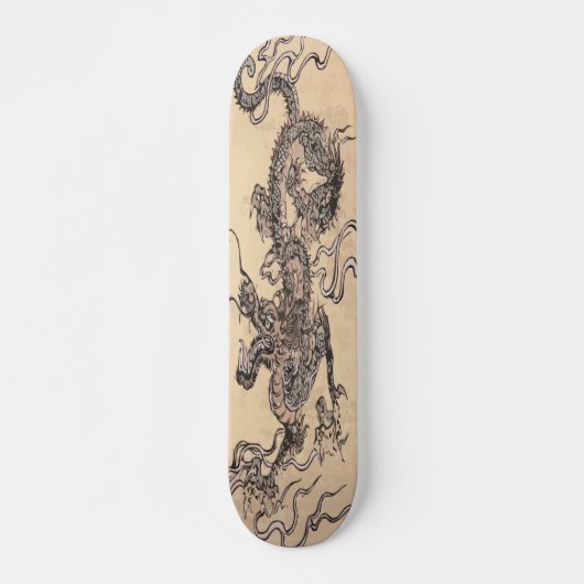 Chinese draak skateboard (Voorkant)