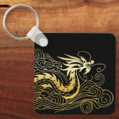 Chinese draak sleutelhanger (Voorkant)