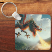 Chinese draak sleutelhanger (Voorkant)