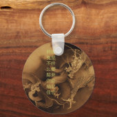 Chinese draak sleutelhanger (Voorkant)