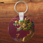 Chinese draak sleutelhanger (Voorkant)