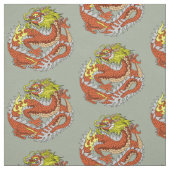 Chinese draak stof (Swatch)