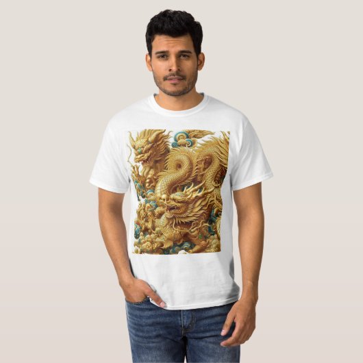 chinese draak t-shirt (Voorkant volledig)