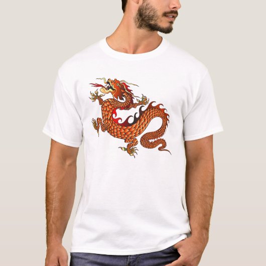 Chinese draak t-shirt (Voorkant)