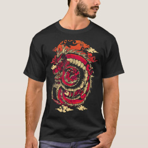 Chinese draak t-shirt