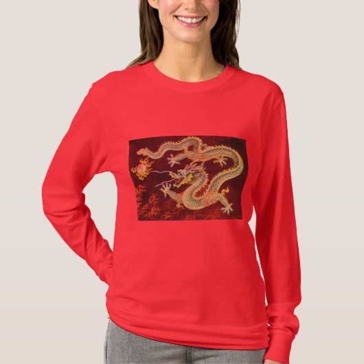 Chinese draak t-shirt (Voorkant)
