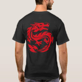 Chinese draak t-shirt (Achterkant)