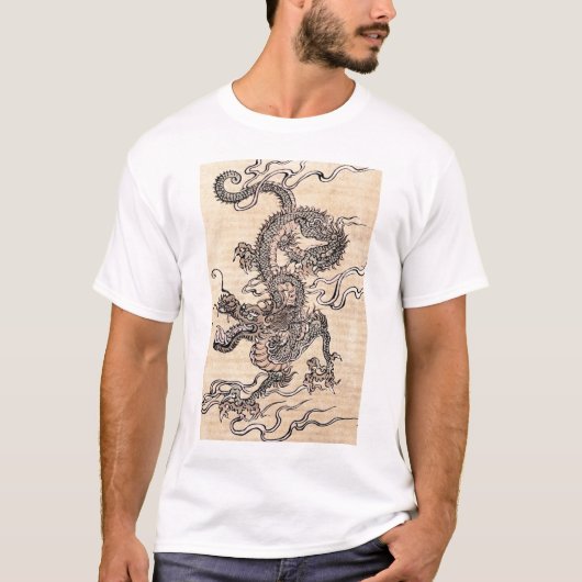 Chinese draak t-shirt (Voorkant)