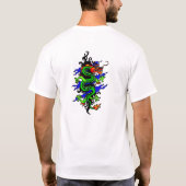 Chinese draak t-shirt (Achterkant)