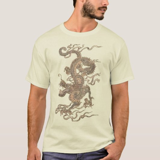 chinese draak  t-shirt (Voorkant)