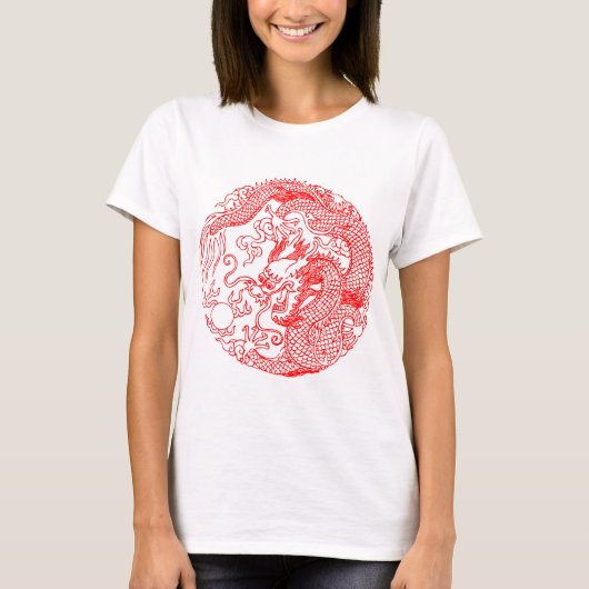 Chinese draak t-shirt (Voorkant)