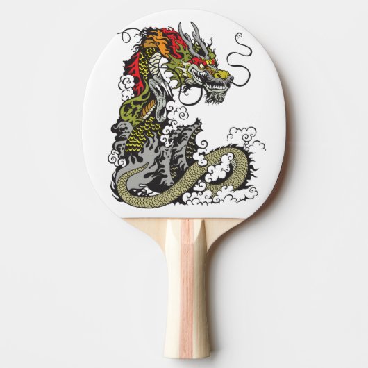 chinese draak tafeltennisbatje (Voorkant)