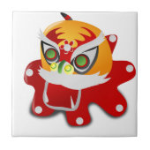 chinese draak tegeltje (Voorkant)