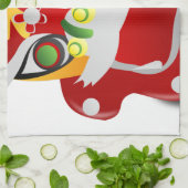 chinese draak theedoek (Gevouwen)