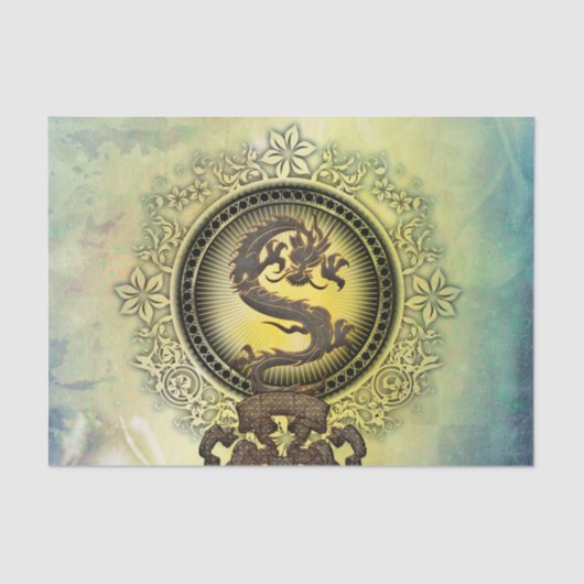 Chinese draak tissuepapier (Voorkant)