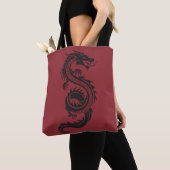 Chinese draak tote bag (Dichtbij)