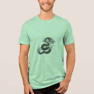 Chinese Draak – Traditioneel Inktkunst T-shirt