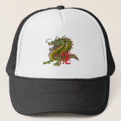 Chinese draak trucker pet (Voorkant)